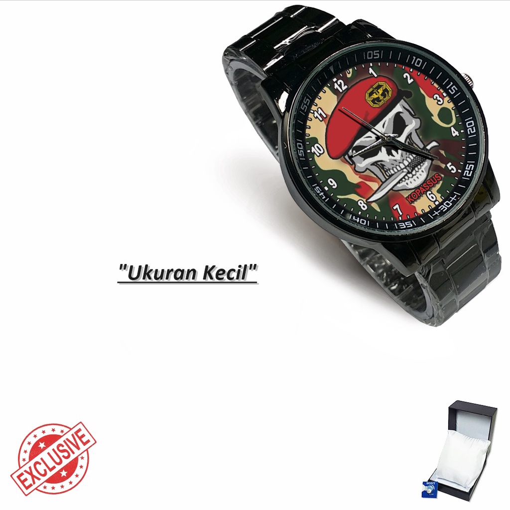 Jam Tangan Rantai Couple KOPASSUS - 02 (Special)