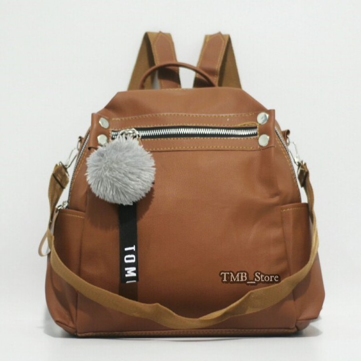 COD√ Multifungsi Selempang Tas Ransel Wanita Backpack Punggung LOKAL FASHION CANTIK sling bag 699