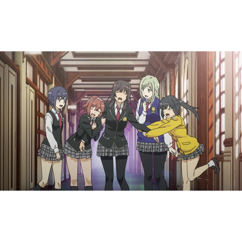 Schoolgirls striker anime series