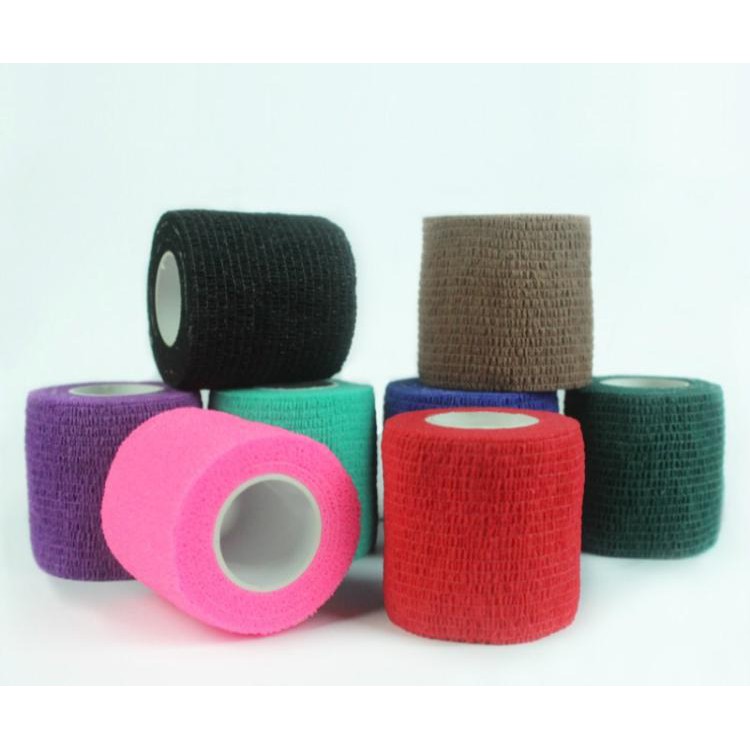 LAKBAN PELINDUNG MESIN SULAM TAHAN LAMA WARNA RANDOM 7,5CM 5CM 2,5CM WRIST TAPE FINGER TAPE PERBAN JARI KINESEO CEGAH CEDERA SAAT OLAHRAGA