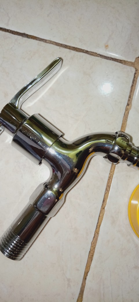 Kran Air Taman Engkol F3 Murah - Keran Air Tembok Bak Air Kamar Mandi Faucet Wall /j19