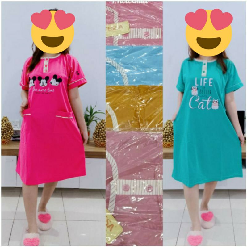 Daster Tessa Standar / Daster Tessa Jumbo