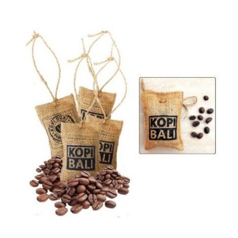 Pengharum Pewangi Gantungan Mobil KOPI BALI Parfum Ruangan Aroma Coffee (SACHET mini pack)