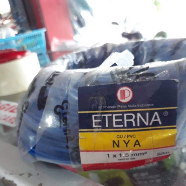 Kabel NYA 1.5 eterna (engekel)