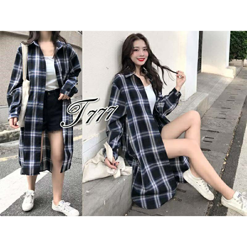 CARDIGAN JUMBO REAL PIC // BAHAN KATUN ASLI LD 110CM PJ125 KANCING FULL DEPAN FIT L - XXL