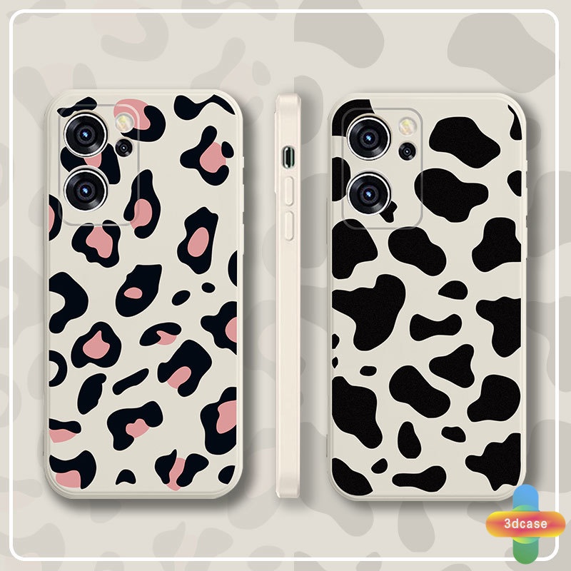 Case HP Infinix Hot 10 Play Hot 10 10t 10s 10i S4 9 Pro 11 Plus Hot 9 11 Play 11 11S NFC Infinix Smart 4 5 Pro 3 Plus Infinix Note 8 10 Tencno Spark 5 PRO A54 A15 A9 A5 Y12 Y20 A12 Fashion Leopard Print Camera Lens Protection Case