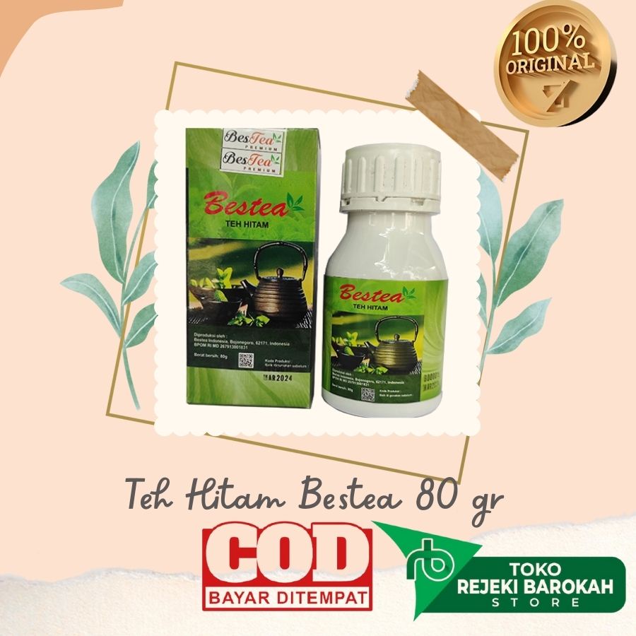

BESTEA TEH HITAM BESTEA PENURUN KOLESTROL HIPERTENSI ASAM URAT DIABETES (NETTO 80 GR)