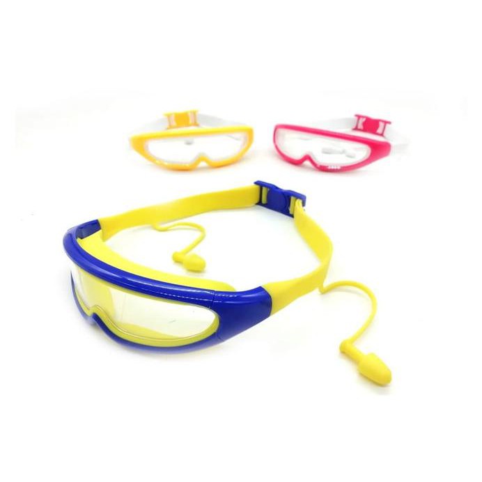 Kacamata Renang Anak Super Wide Tipe Cima Cyclops Speeds Lx 4000 + Box - Kuning