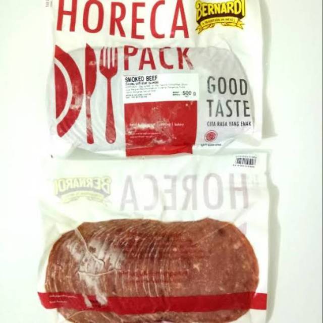  Smoked Beef 500g Horeca Bernardi Malang Shopee Indonesia