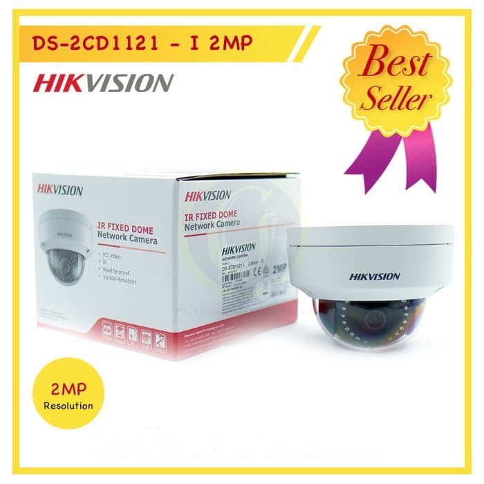 Kamera CCTV IPCam Hikvision 2MP Indoor DS 2CD1121-I