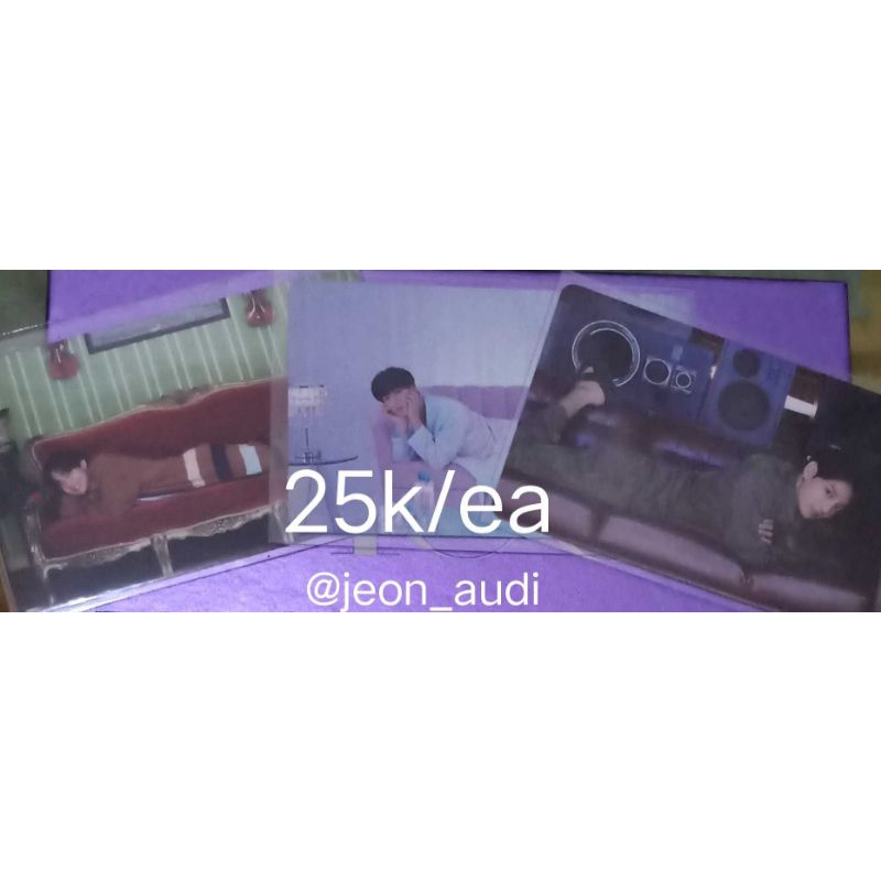 PHOTOCARD BE DELUXE BE ESSE BTS JUNGKOOK, JIN DAN V BTS BE DELUXE ESSE