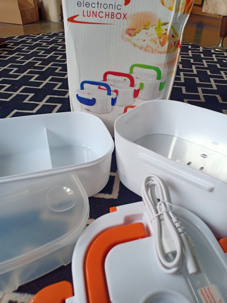 Kotak Makan Rantang Pemanas Makanan Elektrik Power Lunch Box Nj013