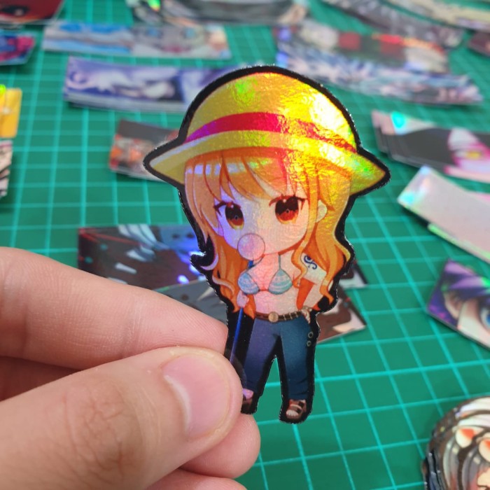 

Sticker Hologram Anime - PSH158 - One Piece - Nami