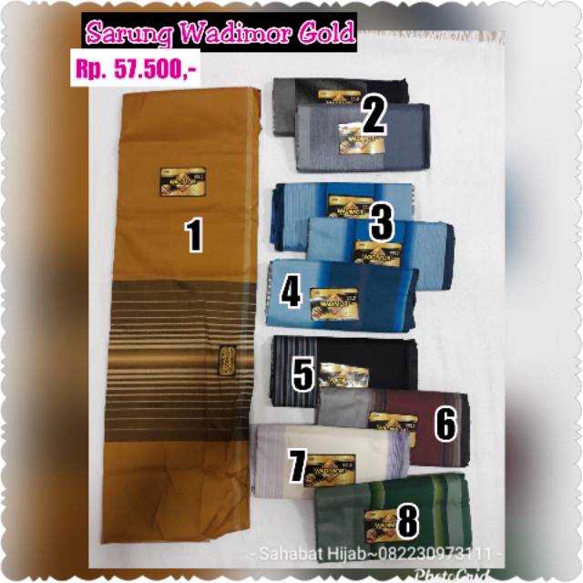 Wadimor- Sarung Gold