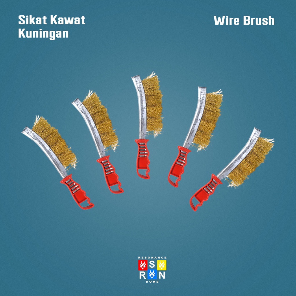 Sikat Kawat Brass Kuningan Untung Barang Berkarat Wire Brush Kuningan Resonance Home