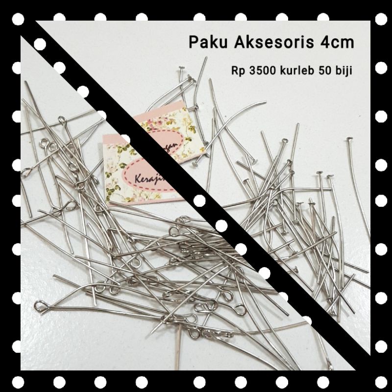 Paku Aksesoris Paku Q Paku 9 | Paku T Paku Cumi 2,6cm | 2,8cm