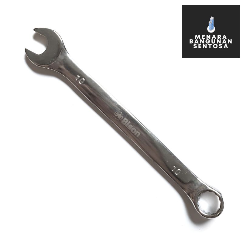 Kunci Ring Pass Pas Bison 10 mm (10mm) / Combination Wrench