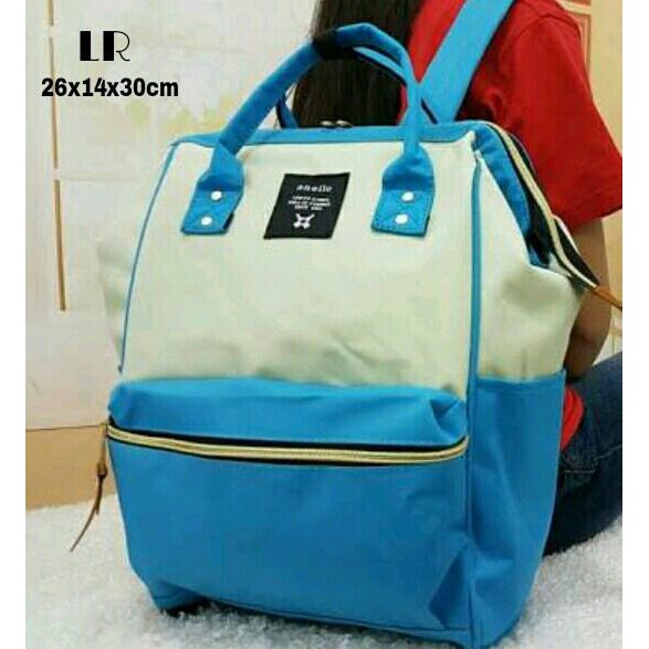 tas ransel terbaru dan termurah Big Anello BagPack Biru