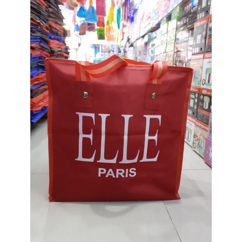 TAS TERPAL BERNAMA #( TAS BAHAN KECIL TINGGI 38 X 37 X 16.5 CM )#TAS MOKENA#TAS KOSMETIK#