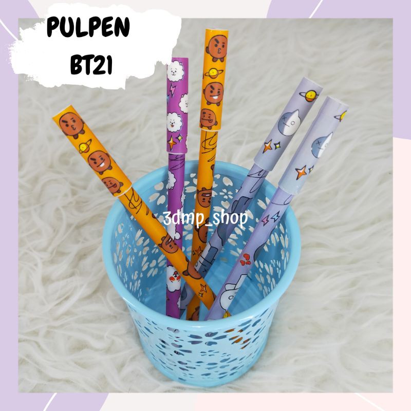 PULPEN PEN BTS BT21 RJ SHOOKY RJ