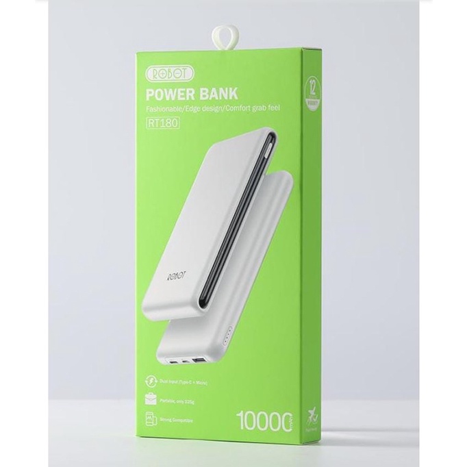 POWER BANK ROBOT 10000 MAH RT180 POWER BANK ROBOT