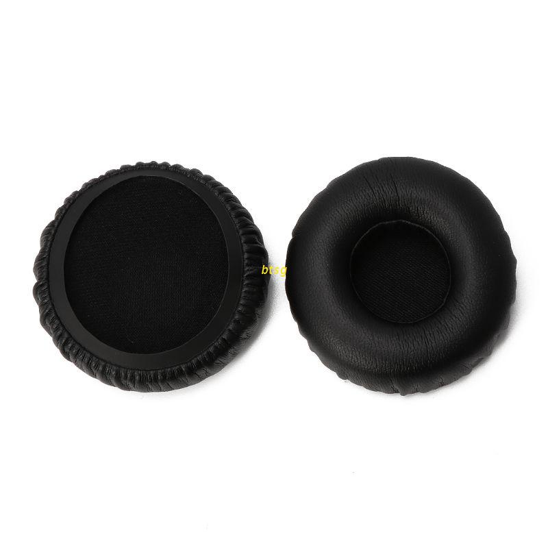 btsg 2Pcs Black Replacement Earpads Ear Cushions Ear Pads Cushion for AKG K450 K451 K230 K24P K430 Q460 Headphones