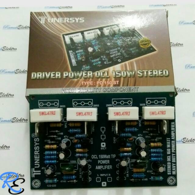 Kit Driver Power OCL 150 Watt Stereo by Tunersys