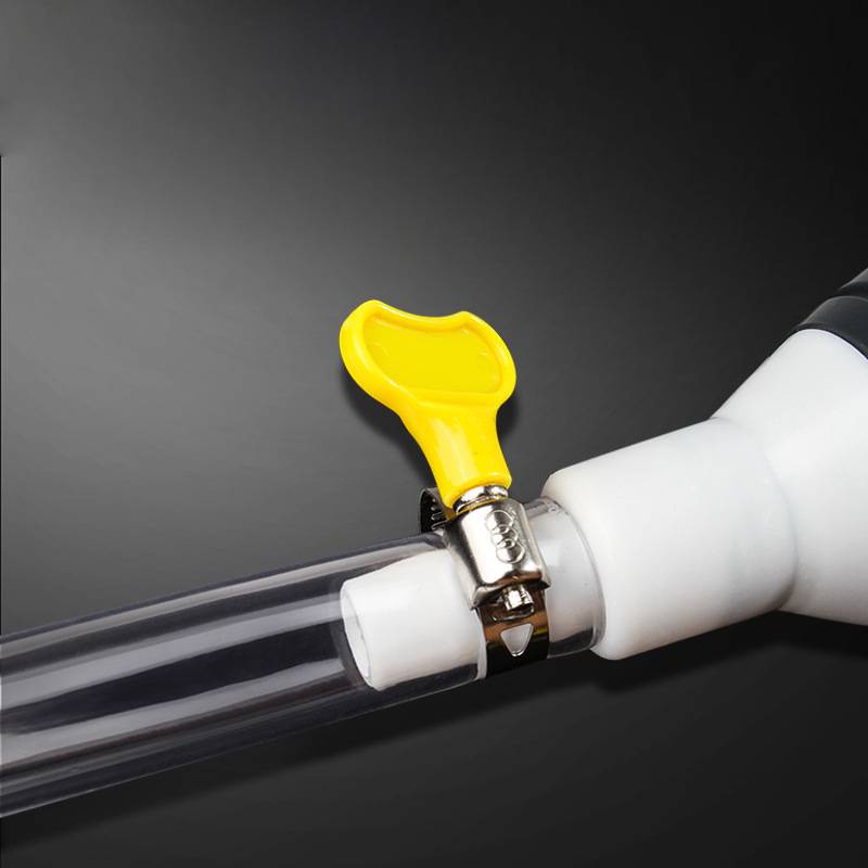 [1Set Newest High Flow Siphon Hand Fuel Pump] [Portable Car Fuel Tank Sucker Oil Transfer]