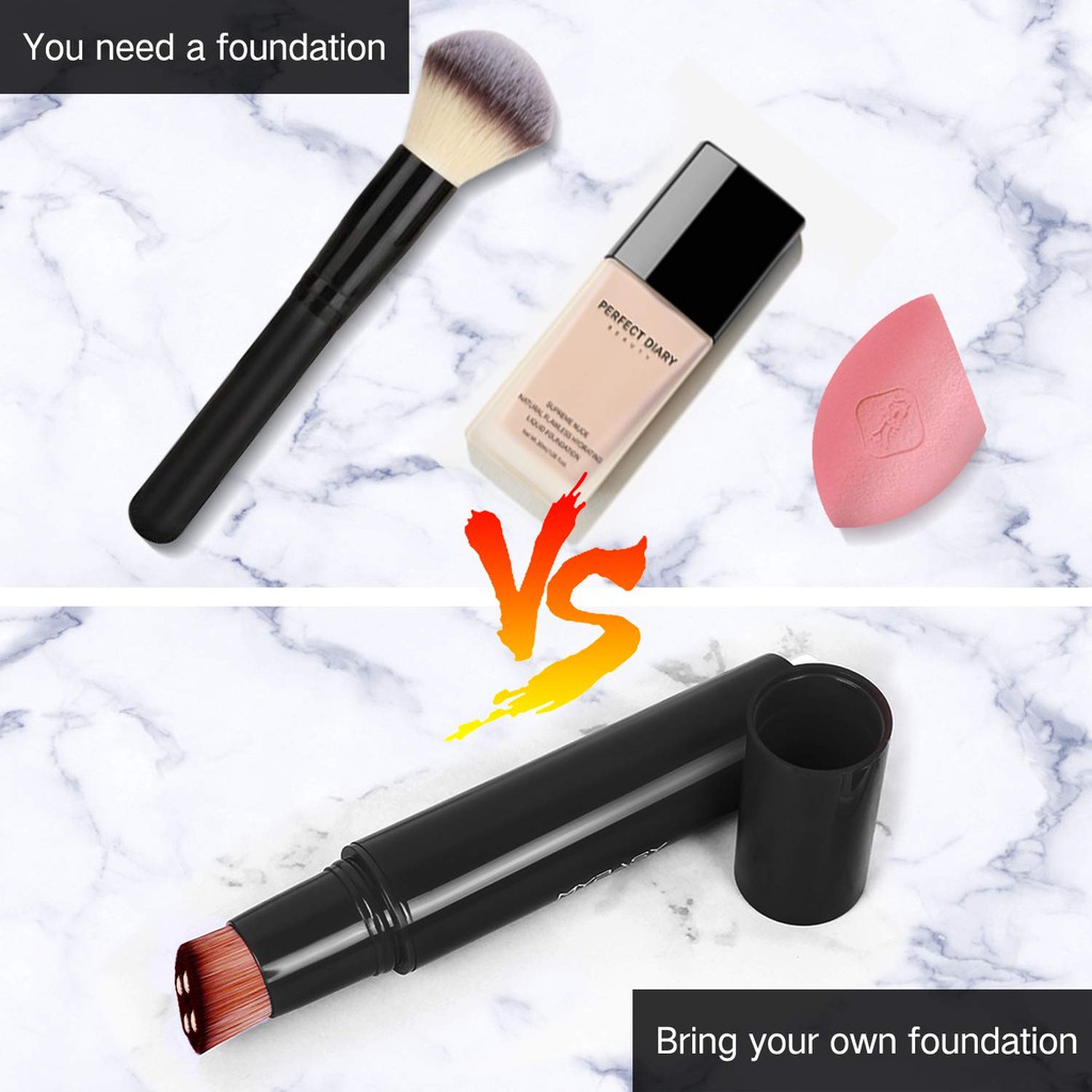 My Basy Foundation Makeup Brush Multifungsi Portable