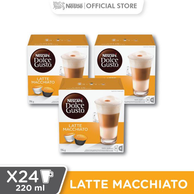 

Latte Macchiato 3 box (48 kapsul = 24 gelas)
