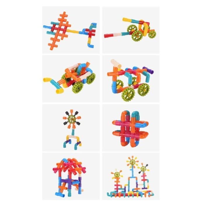 BAROKAH FREE BOX Pipe Puzzle Education ORIGINAL