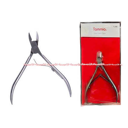 Tammia Cuticle Nipper 10mm Gunting Kutikel Gunting Kuku Untuk Kulit Ari Bahan Stainless Steel Tamia TL-945