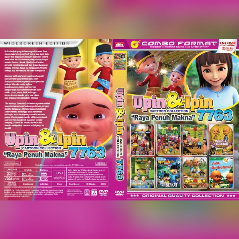 kaset koleksi upin dan Ipin 7763