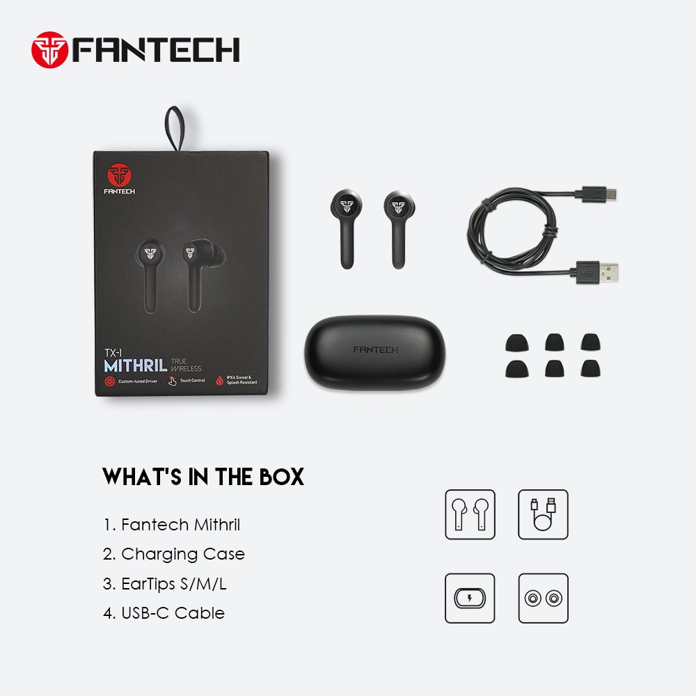 Fantech MITHRIL TX-1 - True Wireless Earphone