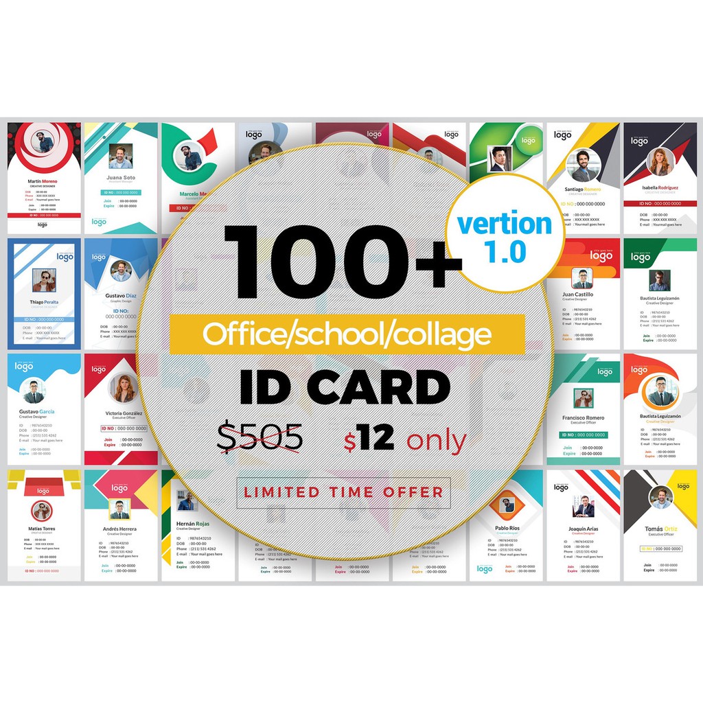 100+ Id Card Design - Photoshop &amp; Illustrator