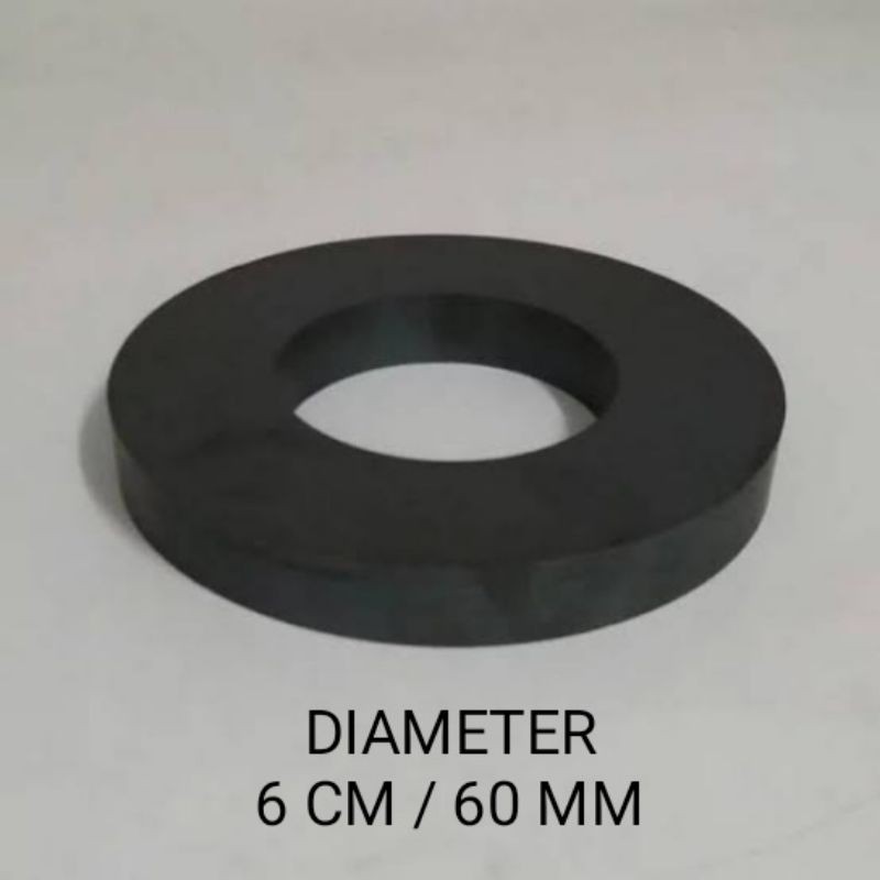 MAGNET NEODYMIUM SUPER KUAT UKURAN 6 CM 60 MM