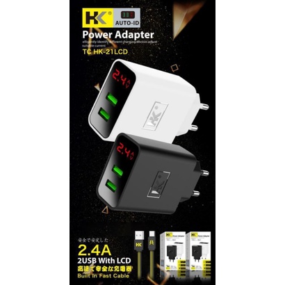 Gratis ongkir charger hk d21 tc hk21 lcd auto id micro dan c