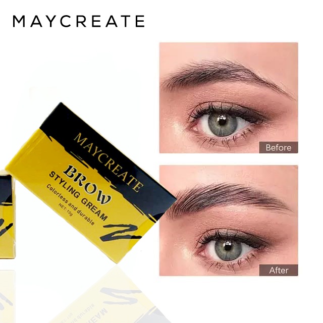 Maycreate Brow Eyebrow Styling Soap Sabun Wax Pomade Alis