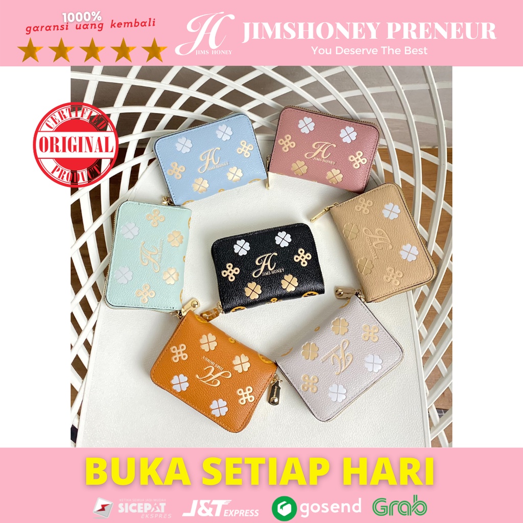 Dompet Jims Honey Wania GIA Wallet Dompet Kartu Kecil Import Lucu