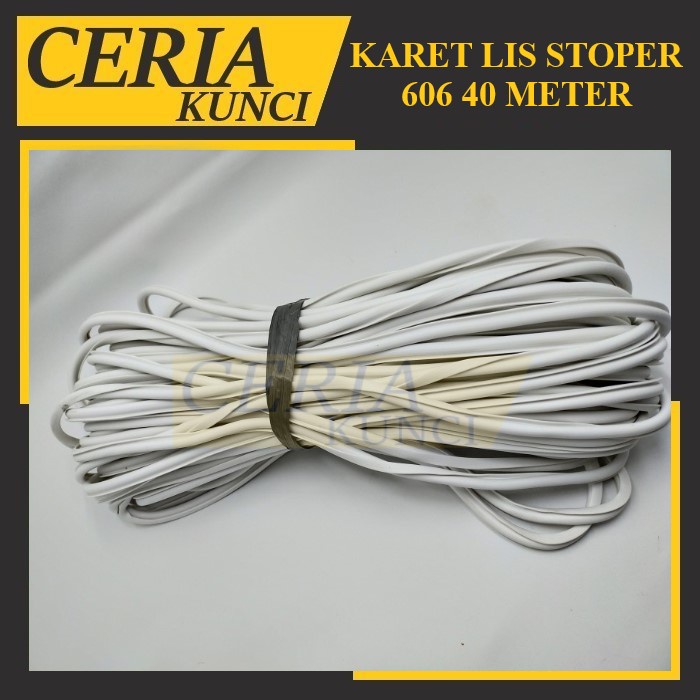 List karet Stoper Kusen Pintu - Jendela Aluminium type 606