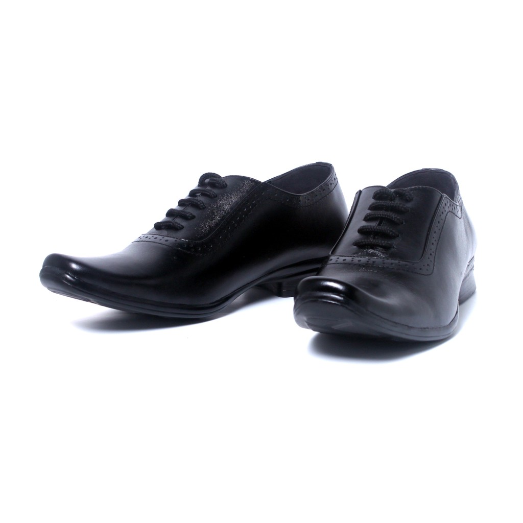 Sepatu Pantofel Pria Kulit Asli Rasheda L 02 Formal Shoes Big Size