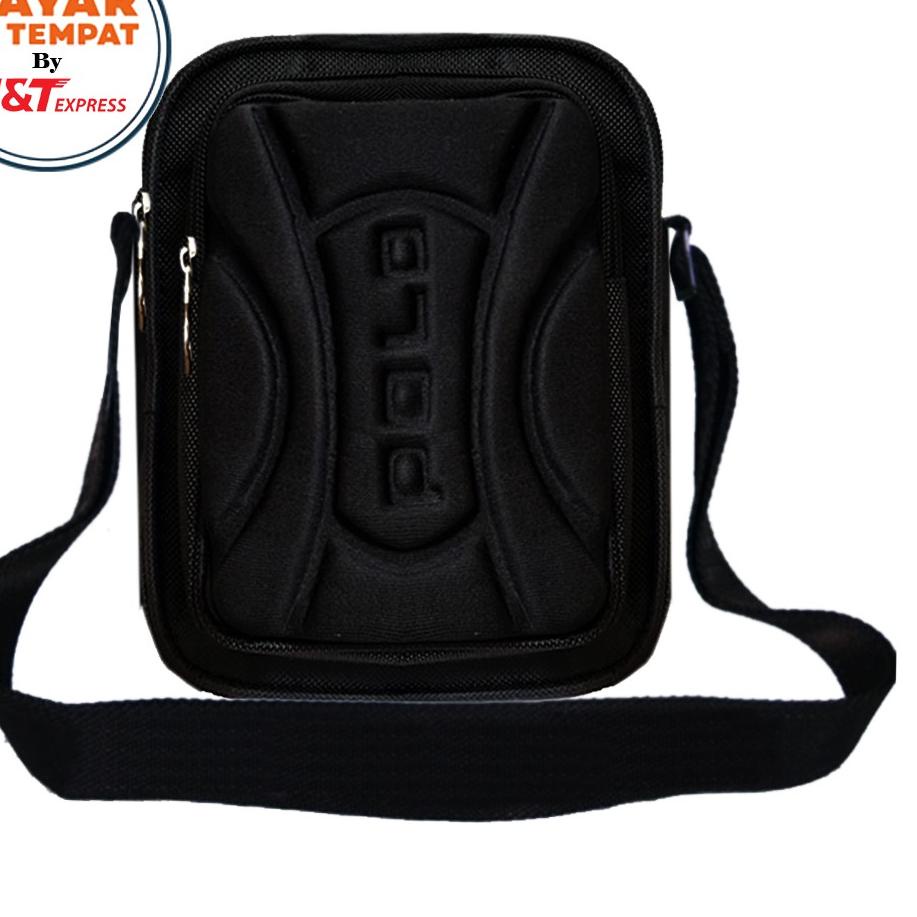 Fast Shipment 9.9 SUPER SALE POLO EMBOSS Tas Pria Tas Selempang Pria Tas Bahu Tas Slingbag Tas Selem