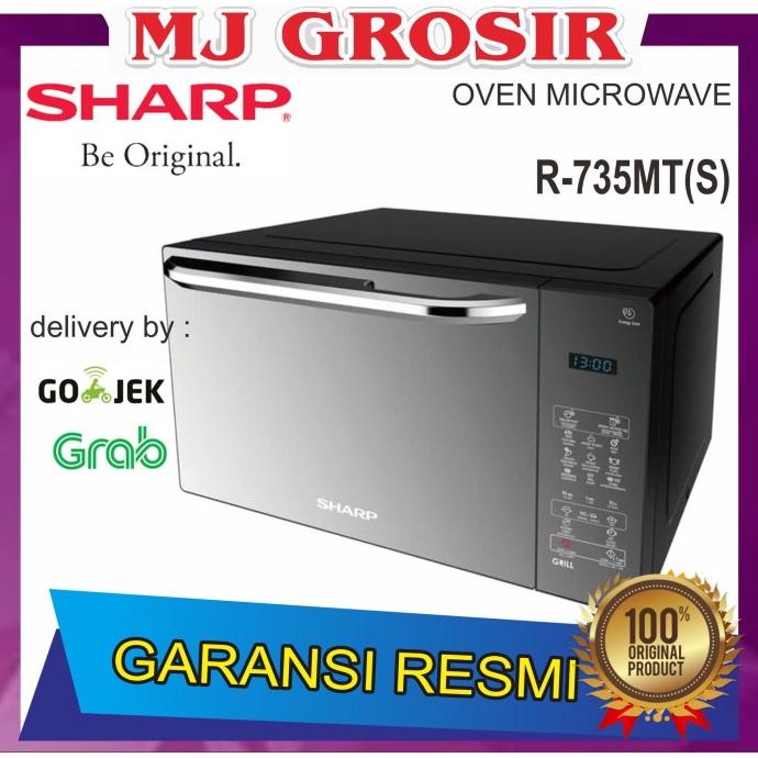 PROMO OVEN MICROWAVE SHARP R-735MT(S) R735MT Lc