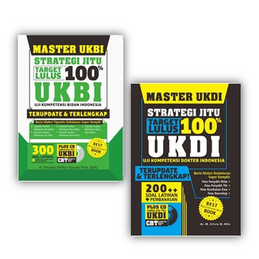 BUKU MASTER STRATEGI JITU UKDI - UKBI - KEDOKTERAN - BIDAN / RECOMMENDED - ORIGINAL