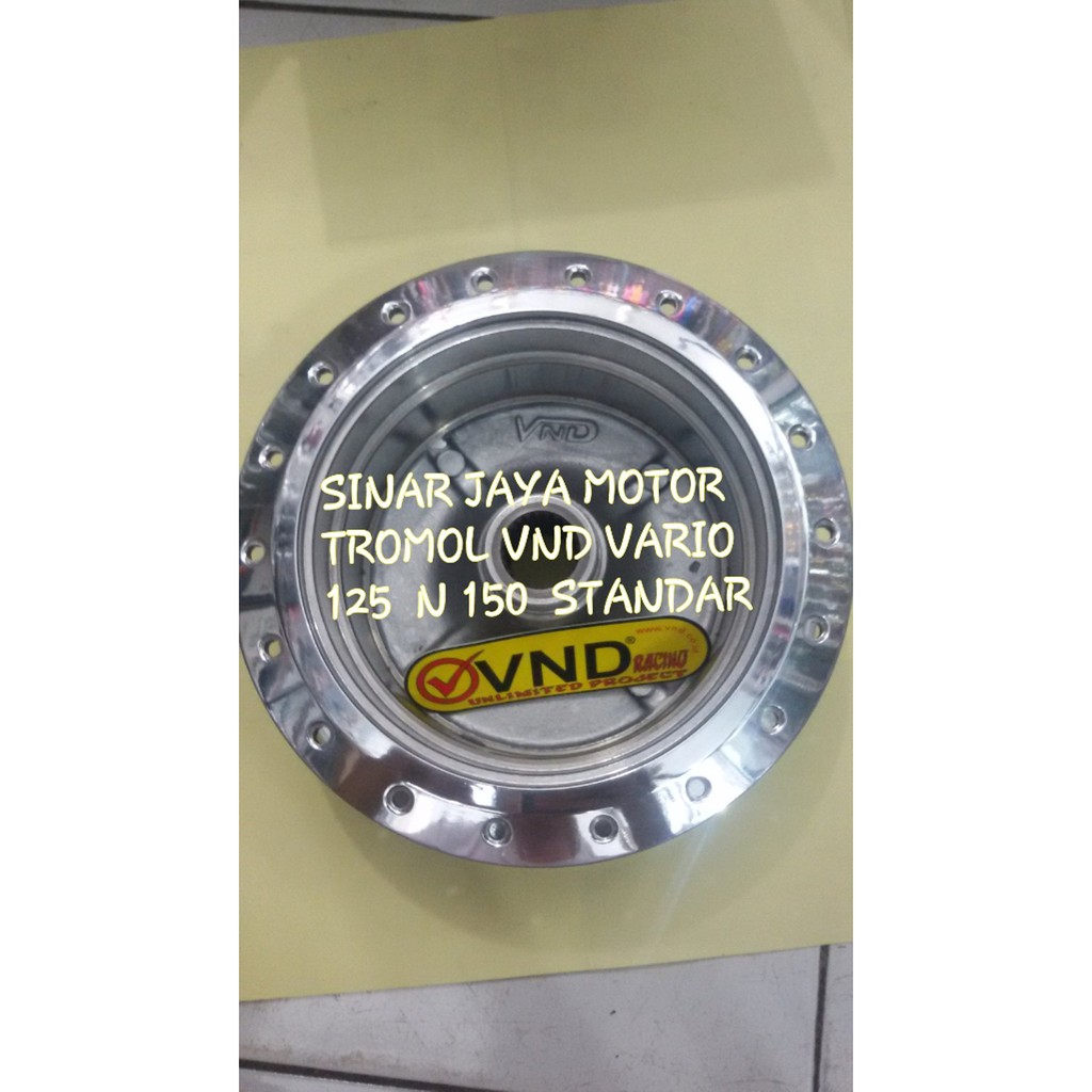 tromol vario 125. 150 vnd. blk Murah cod 734