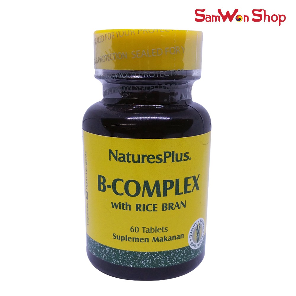 Simak Manfaat Vitamin B Complex With Rice Bran 