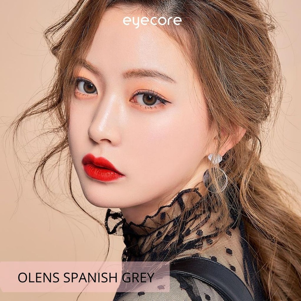 EYECORE - SOFTLENS PRINCESS SPANISH OLENS BLACKPINK | GREY BROWN GREEN