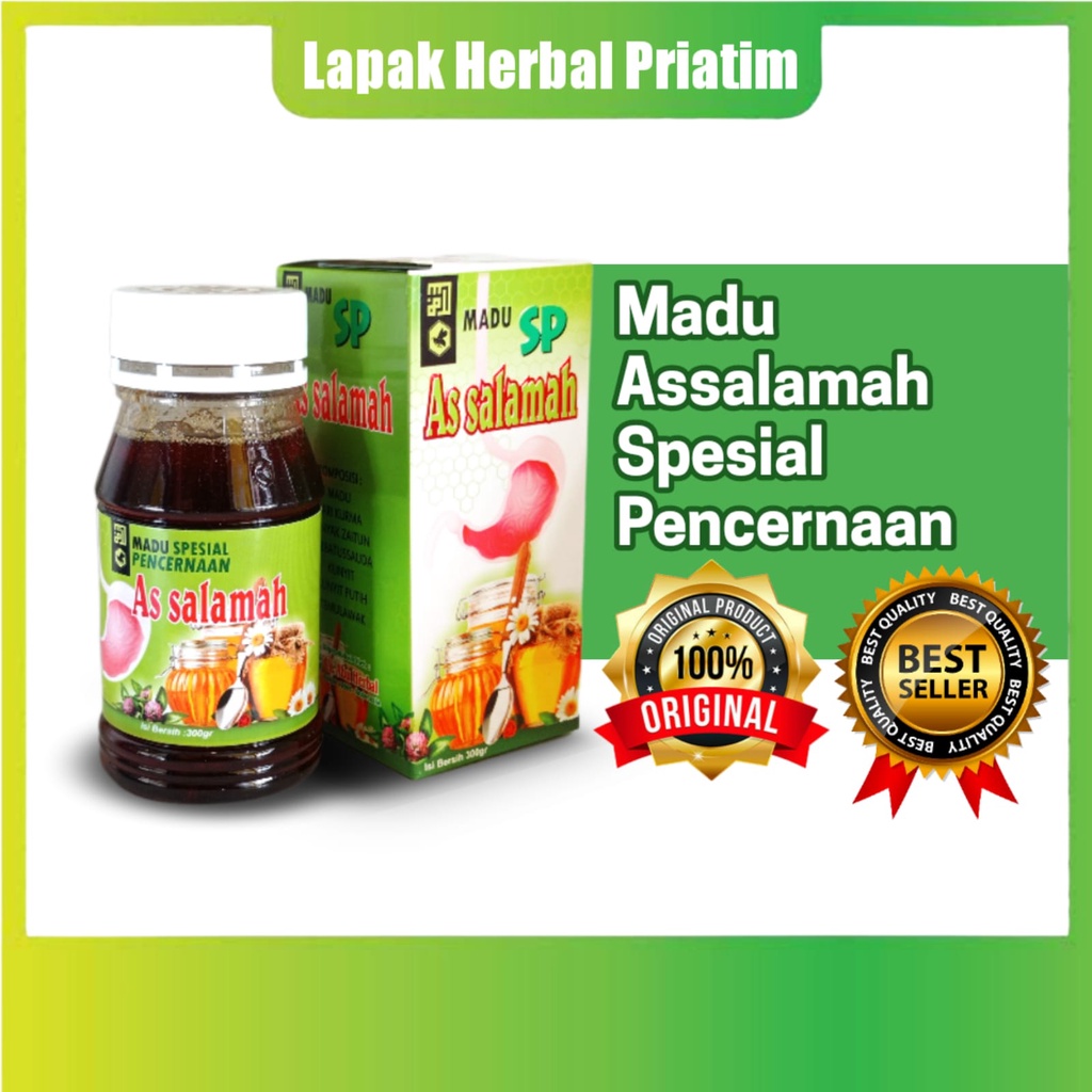 Madu Assalamah Pencernaan | Assalamah SP | Maag kronis, Asam Lambung, Radang Usus, Liver
