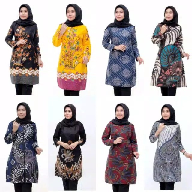 Atasan Batik Dolby Dolbi Dobby Doby Tenun Sutra Tulis Halus Katun Atbm Baron ,sarombit Atasan