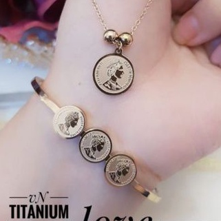 TiTanium set gelang kalung E46